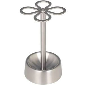 Porte-brosse à dents en métal au fini élégant, ajoutant une touche moderne à l'organisation de la salle de bain - Product Image 1