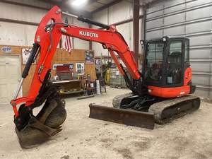 รถขุดตีนตะขาบ KX057-4 ปี 2020 พร้อมใบมีดปรับมุม หัวหนีบไฮดรอลิก 2 บุ้งกี๋ ความจุ 4 เมตร พร้อมเกียร์บ็อกซ์ มอเตอร์ และปั๊ม - Product Image 3