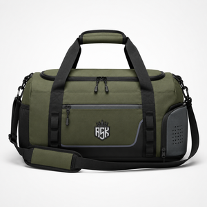 Bolsa de lona diseñada con una forma práctica, interior espacioso y correa de hombro cómoda para viajes, deportes y uso diario. - Product Image 1