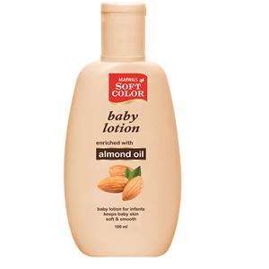 Loción para bebés de hierbas puras 100mL enriquecida con aceites naturales y extractos de almendras fabricados en la India - Product Image 1