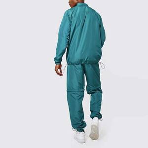 Sudadera con Capucha forrada de seda brillante Sudadera con capucha personalizada con estampado de terciopelo chándales transpirables de alta calidad para hombres OEM - Product Image 2