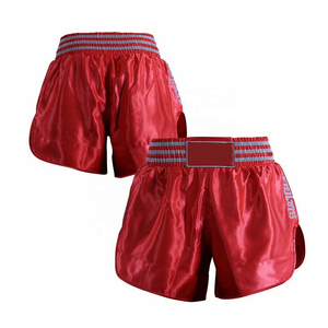 กางเกงมวยไทยขาสั้นสไตล์ไฮสตรีทกางเกงขาสั้นฝึกซ้อมผ้าคอตตอน100% ซักได้โลโก้ตามสั่ง2024 - Product Image 2