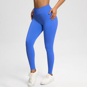 <b>Seamless</b> Mid Waist Anti-Bacterial Breathable Scrunch Workout Yoga Pants <b>Leggings</b> <b>Women's</b> Fitness Gym High Quality - Product Image 3