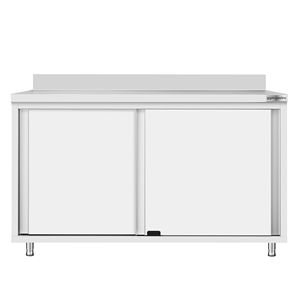 ตู้เก็บของสแตนเลส ECO - 1400x700 มม. - พร้อมประตูบานเลื่อนและฐานยกสูง - Product Image 4