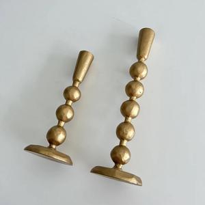 Nouvelle conception plaqué or candélabre bougeoir idéal pour l'église chandelier support grande taille en vrac approvisionnement mariage noël - Product Image 5