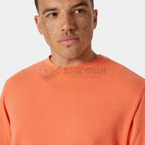 T-shirt en coton lourd, impression d'écran personnalisée, logo, vêtements de rue vierges de haute qualité, service de fabrication OEM, coupe confortable - Product Image 3