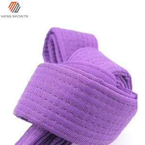 Wholesale MESS SPORTS OEM Custom Made Logo Karate <b>Belt</b> High Quality Color Stripe Polyester/Cotton Unisex Martial Arts <b>Belt</b> - Product Image 2