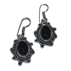 Latest Design Healing Gemstone <b>Earrings</b> Oval Shape <b>Earrings</b> | Buy Agate Slice <b>Earrings</b> - Product Image 2