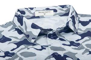 Moda Hombres Nuevo negocio sólido Polo camisas primavera otoño fino manga larga botón solapa hombre ropa hombre Camiseta polo - Product Image 4