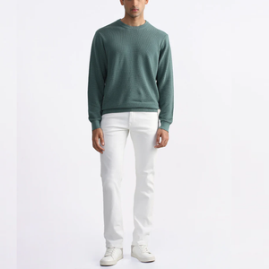 Sudadera informal de moda para hombre de otoño 2025, cuello suelto de Color sólido de manga larga para invierno de Bangladesh - Product Image 3