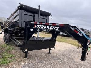 Remorques PJ D7 d'occasion, remorque à benne basculante de 83 x 14 pieds, composants de base, équipement agricole, construction, tracteur, aquaculture, origine américaine - Product Image 6