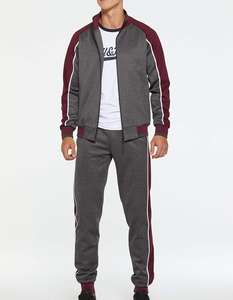 Conjuntos Deportivos de Invierno Transpirables para Hombre a Bajo Precio, Logotipo Personalizado, 100% Algodón Felpa, Servicio OEM - Product Image 2