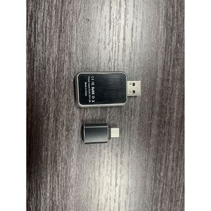 Adattatore Wireless Carplay Rotondo/Retangolare USB-A con Supporto Apple Carplay e Android Auto, Include Adattatori USB-A e USB-C - Product Image 2