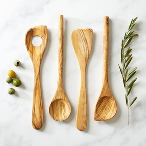 Cuillère à épices en bois artisanale avec long manche pour épices, sel, café en poudre, accessoire de cuisine naturel durable - Product Image 6