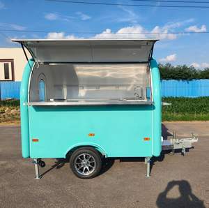 Food Cart Mobile Food Truck avec cuisine complète, remorques carrées neuves et bon marché. - Product Image 1