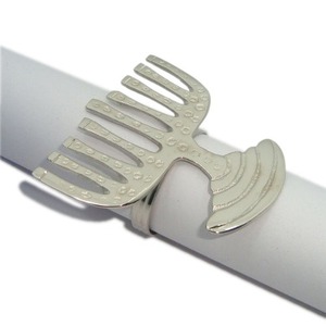 Anillos de Servilleta Elegantes de Latón Pulido y Acero Inoxidable, Dorados con Nudo, Porta Servilletas Moderno, Anillo de Servilleta de la Mejor Calidad de Diseñador - Product Image 5
