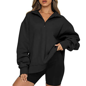 Sweat à capuche zippé personnalisé, poids lourd, coton français de haute qualité, hiver, unisexe, séchage rapide, respirant, style vintage de rue - Product Image 3