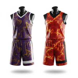 Nouvel ensemble de basketball par sublimation 2026 |   Vêtements d'équipe personnalisés |   OEM/ODM Vente en gros - Product Image 4