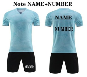 Conjunto de fútbol para hombres, mujeres y niños, uniformes de manga larga, camisetas de fútbol, camisetas, pantalones cortos, kit deportivo, ropa, traje con estampado personalizado - Product Image 2