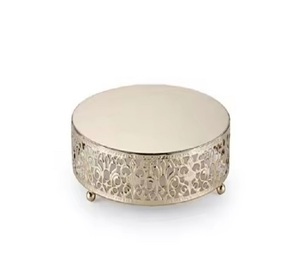 Modern <b>Vintage</b> Round <b>Cake</b> <b>Stand</b> with Black Color Metal Server for Decor Factory Direct From Manufacturer - Product Image 4