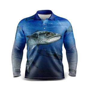 Vente en gros de maillots de pêche de qualité professionnelle avec sublimation shorts à manches longues confortables et bon marché vêtements de sport respirants à séchage rapide - Product Image 4