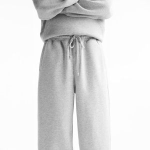 Streetwear Unisex Jogger Sweatsuit Tracksuit Men Sweatpants Oversized Hoodie Set Polyester/Cotton Acid Wash Custom Printing - Product Image 4