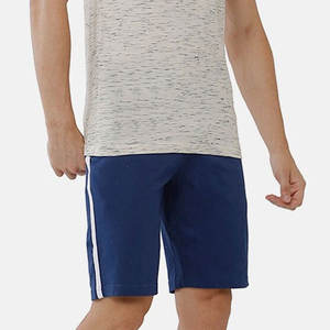 กางเกงขาสั้นลำลองทรงหลวมสำหรับผู้ชาย ขายส่งจากโรงงานผู้ผลิต OEM สไตล์ไฮสตรีท ผ้าฝ้าย แห้งเร็ว ระบายอากาศได้ดี สำหรับผู้ซื้อทั่วโลก - Product Image 4