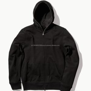 Sudadera con Capucha Personalizada para Hombre, 100% Algodón, Felpa Francesa de Alta Calidad, Sudadera con Capucha Extra Grande con Cierre Completo para Hombre - Product Image 4