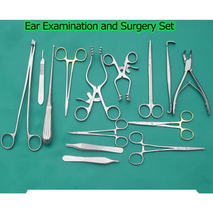 Kit d'examen et de chirurgie de l'oreille, instruments chirurgicaux - Product Image 1