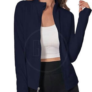 Chaqueta de yoga para mujer de talla grande más vendida Mezcla de algodón reversible y a prueba de viento Diseño impreso teñido Hecho en Pakistán - Product Image 5