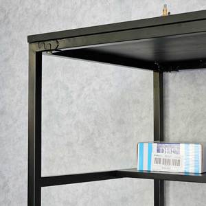 Wooden/Metal <b>Desk</b> with Integrated Legs <b>Shelf</b> & Drawer 140x60cm Color BD68114 - Product Image 6