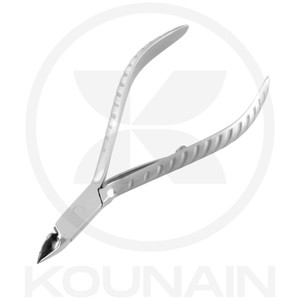 Cortaúñas profesional de acero inoxidable de grado médico, 9mm, pinza para cutículas de un solo resorte, removedor de piel muerta para el cuidado de la belleza - Product Image 2