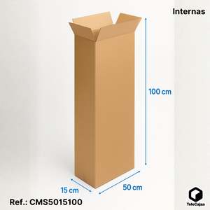 Organisateur de vêtements rectangulaire Alta 50x15x100 cm en carton ondulé, boîte de rangement élégante - Product Image 2