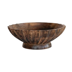 Cuenco de madera para frutas y ensaladas de madera de acacia, cuenco para servir hecho a mano de alta calidad para Hotel y restaurante, venta al por mayor - Product Image 5