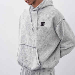 Conjunto Deportivo Holgado y Cómodo para Hombre, Estilo Lavado Ácido, para Ropa Casual de Calle y Uso Diario - Product Image 5