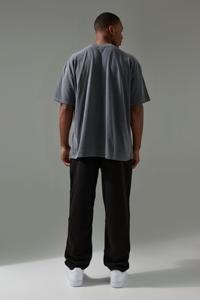 Camiseta Oversize para Hombre, Estilo Deportivo, con Efecto Teñido, Hombros Caídos, Transpirable, Hecha en Pakistán - Product Image 2