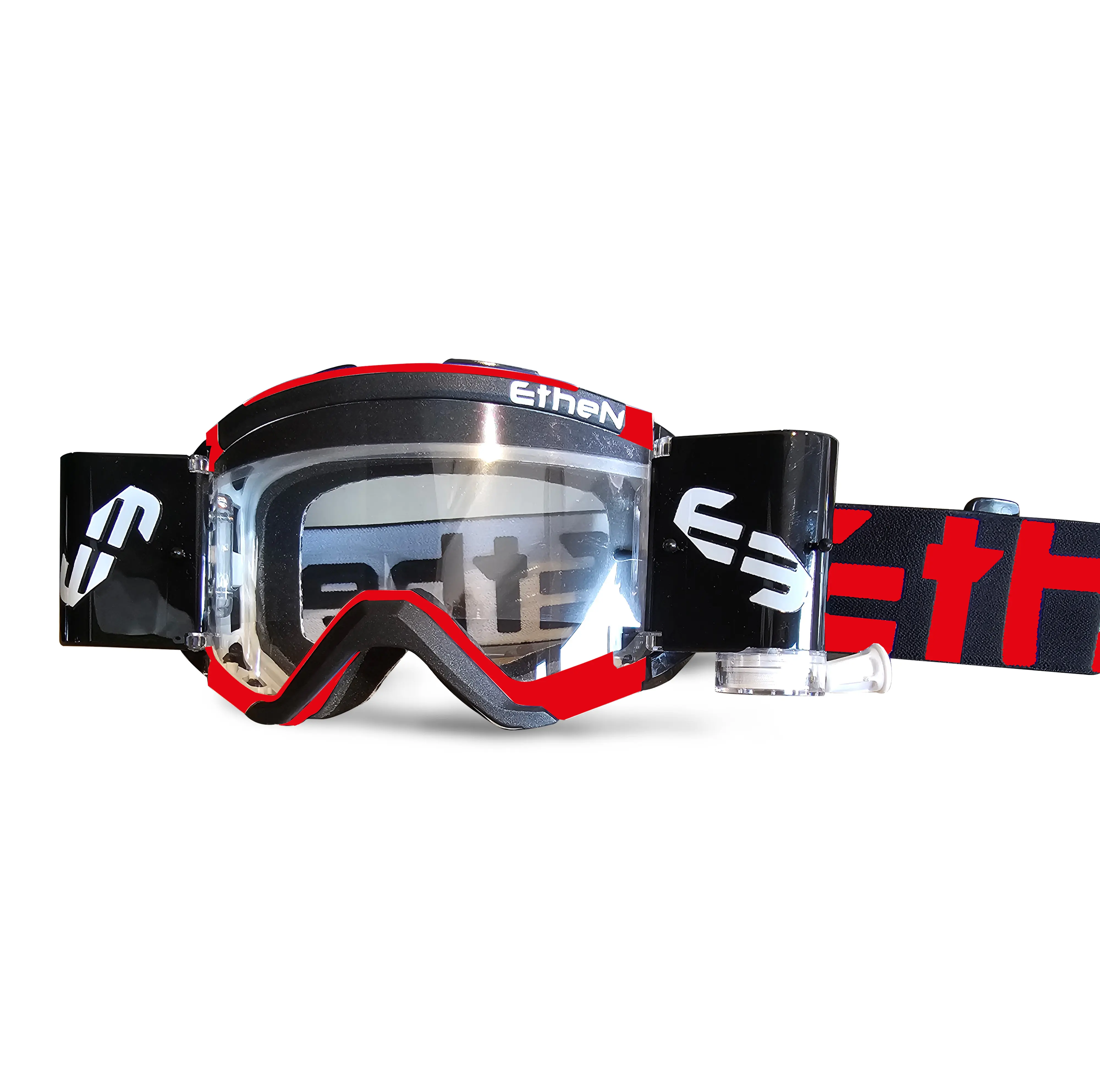 Xe Máy Off Road Racing tùy chỉnh chống sương mù UV bảo vệ trên kính Dirt Bike Motocross Kính chéo Kính lăn ra