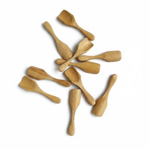 Handcrafted Degradable <b>Wooden</b> <b>Cooking</b> <b>Spoon</b> Eco-Friendly Luxury Design Durable Heat Resistant for Nonstick Cookware Party Use - Product Image 1