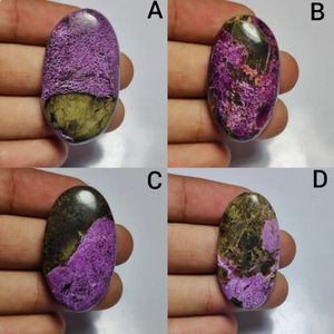 จี้อัญมณีสีม่วงม่วงทำมือที่สวยงามเครื่องประดับที่เป็นเอกลักษณ์และมีสีสันสำหรับทุกโอกาส - Product Image 6