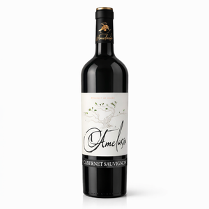 Amelasio Vino Rosso Cabernet Sauvignon Invecchiato in Quercia, 100% Cabernet Sauvignon, 13% ABV, 4 Mesi di Invecchiamento in Quercia, Vino Rosso Spagnolo 750ml - Product Image 1