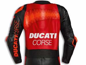 Combinaison de course en cuir de vache Rucati Corse C7 - Product Image 2