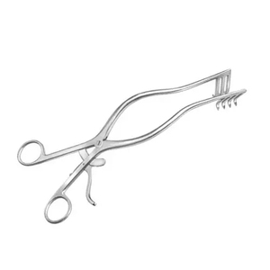 Rétracteur Weitlaner en acier inoxydable de haute qualité, 2x3 à pointe arrondie, 110 mm, certifié CE, pour interventions chirurgicales - Product Image 6