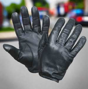 Gants de service en cuir écran tactile hiver extérieur résistant aux coupures anti-dérapant conducteurs doux temps froid hommes femmes gants - Product Image 5