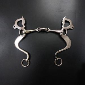 Broca de dragón para montar a caballo Logotipo personalizado Broca de boca de rombo Plata alemana con grabado hecho a mano Broca ecuestre única - Product Image 4