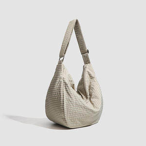 Bolso Tote de Lona para Mujer, Bolso de Hombro Casual para la Playa, Compras Diarias, Gran Capacidad, Bolso de Mano Casual de Lona - Product Image 3