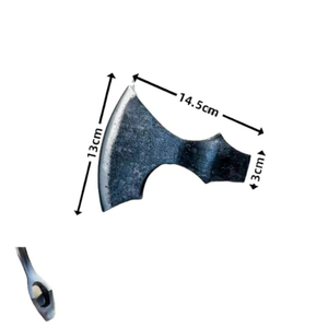 Hacha Vikinga de Acero al Carbono Forjada a Mano de Primera Calidad con Mango de Madera de Fresno - Product Image 6