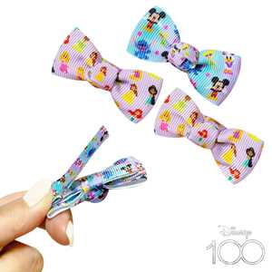 Accesorios para el Cabello de Mickey y Minnie Mouse, Juego de 4 Lazos, Pinzas de Cocodrilo, 150 Unidades, Cartón al por Mayor, Envío Gratis - Product Image 2