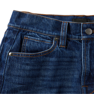 กางเกงยีนส์เอวสูงเอวสูงสไตล์วินเทจสำหรับสตรีทแฟชั่นแนวสตรีทผ่อนคลายเอวสูงปรับแต่งได้ - Product Image 2