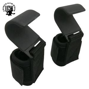 Logotipo personalizado Ganchos de elevación acolchados de algodón resistente Correas Equipo de seguridad de fitness ajustable - Product Image 2