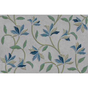 Qutone 300x450 8mm QI 9167 finition brillante carreaux de mur de salle de bain en céramique pour salle à manger Villa cuisine salle Hall directement fabricant - Product Image 1